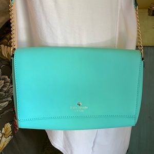 Kate Spade teal shoulder bag